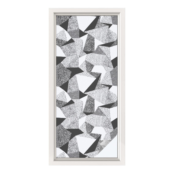 Folija za prozore zaštita od pogleda Geometrijski likovi