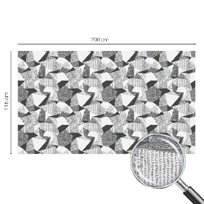 Folija za prozore zaštita od pogleda Geometrijski likovi