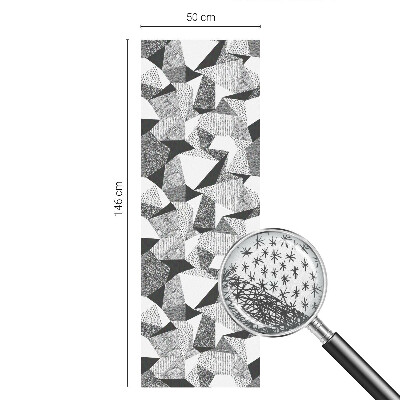 Folija za prozore zaštita od pogleda Geometrijski likovi