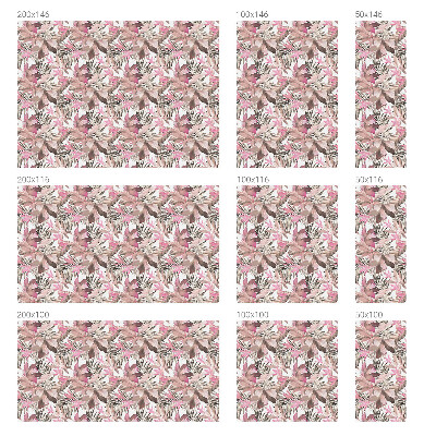 Dekorativna folija za staklo Pastelno cvijeće