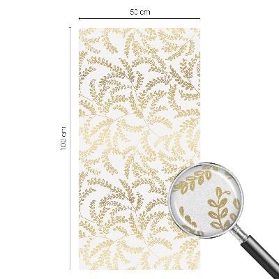 Folija za prozore zaštita od pogleda Biljni uzorak