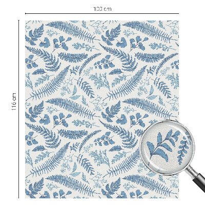 Samoljepljiva folija za staklo vitraj Botanički uzorak