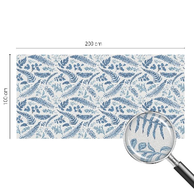 Samoljepljiva folija za staklo vitraj Botanički uzorak