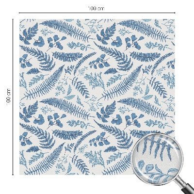 Samoljepljiva folija za staklo vitraj Botanički uzorak