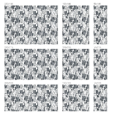 Mliječna folija za staklo vitraj Pruge i točkice