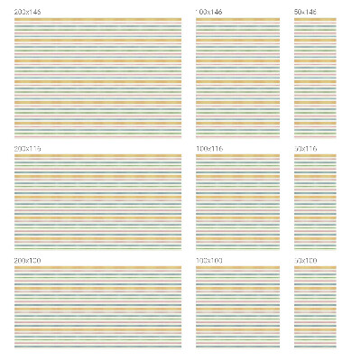 Dekorativna folija za staklo Pastelne pruge