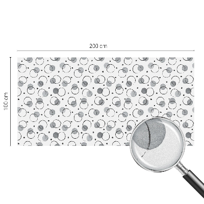 Folija za prozore zaštita od pogleda Sivi kotači