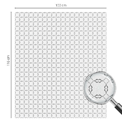 Samoljepljiva folija za staklo vitraj Geometrijske linije