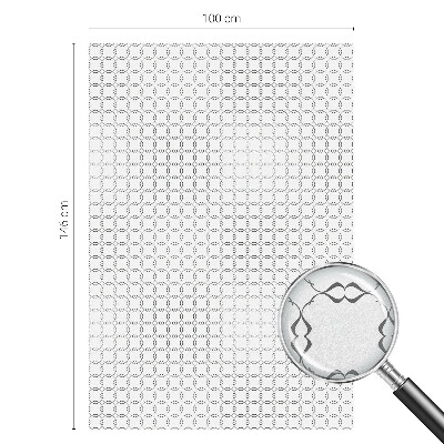 Samoljepljiva folija za staklo vitraj Geometrijske linije