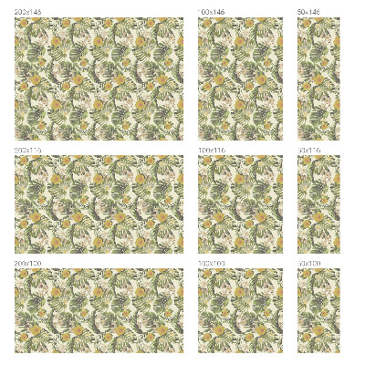 Folija za zaštitu od pogleda Tropska tema