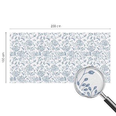 Samoljepljiva folija za staklo vitraj Biljni motiv