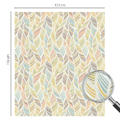 Folija za prozore zaštita od pogleda Dugino perje