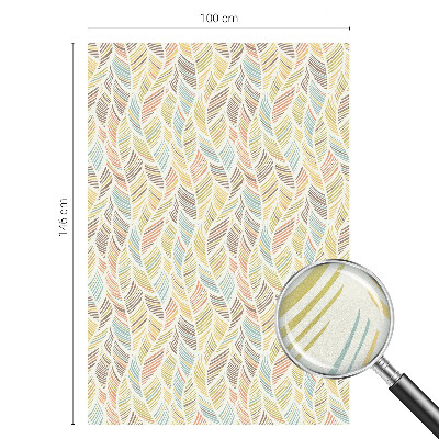 Folija za prozore zaštita od pogleda Dugino perje