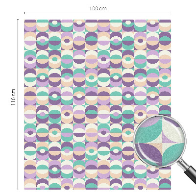 Dekorativna folija za staklo Šareni uzorci