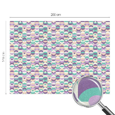 Dekorativna folija za staklo Šareni uzorci