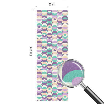 Dekorativna folija za staklo Šareni uzorci