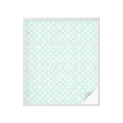 Samoljepljiva folija za staklo vitraj Cvjetna simetrija