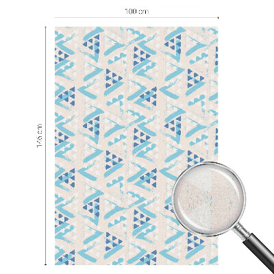 Mliječna folija za staklo vitraj Geometrijski uzorci