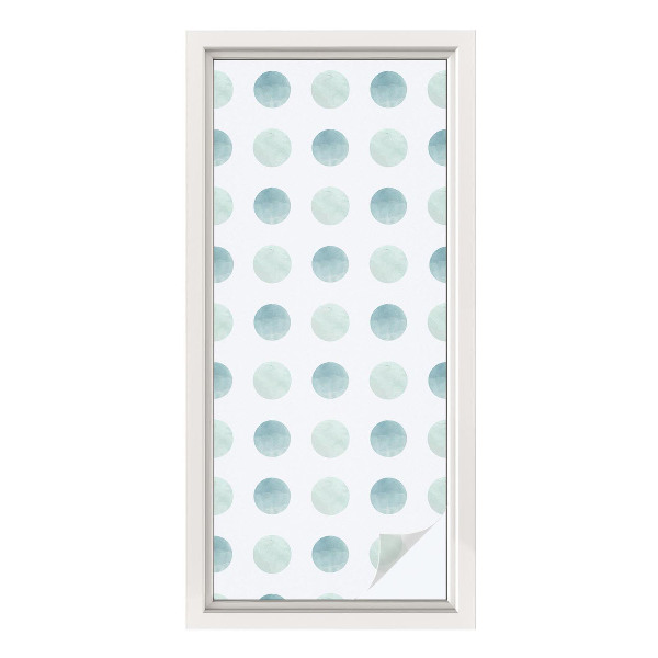 Dekorativna folija za staklo Nježni krugovi