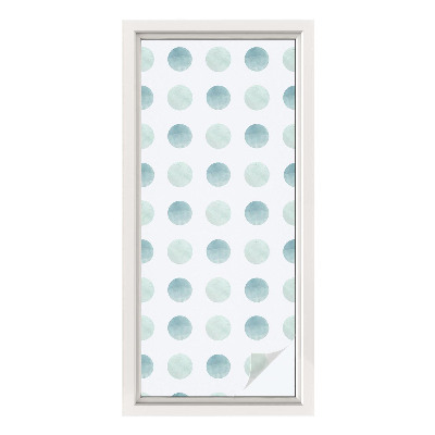 Dekorativna folija za staklo Nježni krugovi