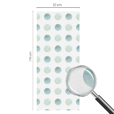 Dekorativna folija za staklo Nježni krugovi