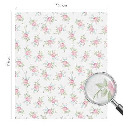 Folija za zaštitu od pogleda Romantične ruže