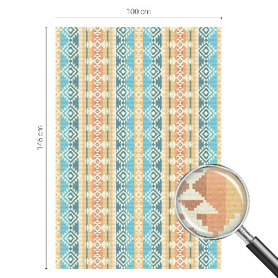 Mliječna folija za staklo vitraj Geometrijski motivi