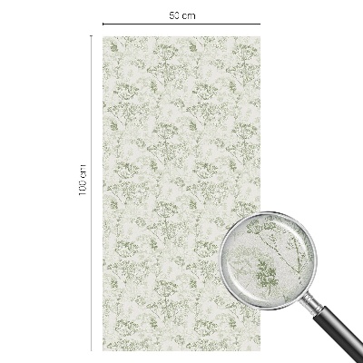 Folija za prozore zaštita od pogleda Botanički uzorak