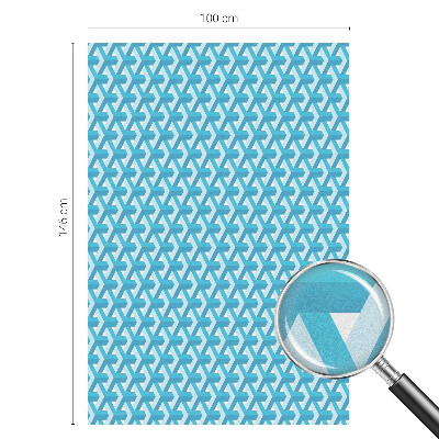 Samoljepljiva folija za staklo vitraj Geometrijske kocke
