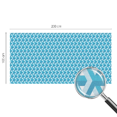 Samoljepljiva folija za staklo vitraj Geometrijske kocke