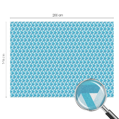 Samoljepljiva folija za staklo vitraj Geometrijske kocke