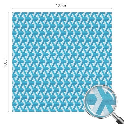 Samoljepljiva folija za staklo vitraj Geometrijske kocke