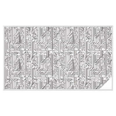 Mliječna folija za staklo vitraj Tehnička tema