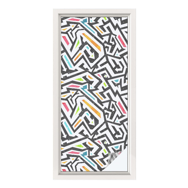 Folija za zaštitu od pogleda Apstraktna geometrija