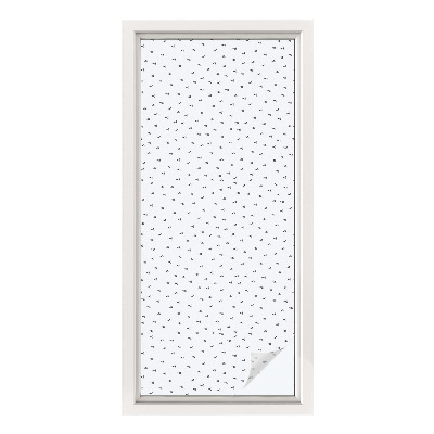 Mliječna folija za staklo vitraj Geometrijski trokuti