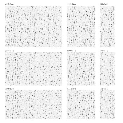 Mliječna folija za staklo vitraj Geometrijski trokuti