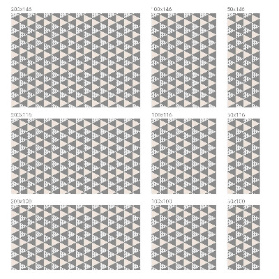 Samoljepljiva folija za staklo vitraj Moderna geometrija