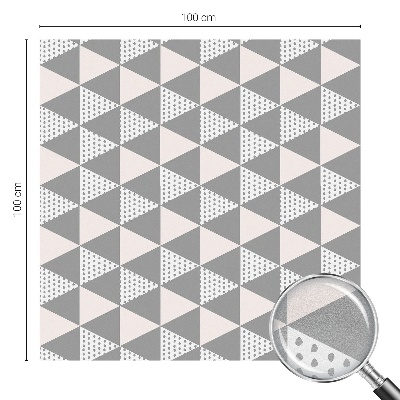 Samoljepljiva folija za staklo vitraj Moderna geometrija