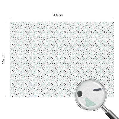 Dekorativna folija za staklo Geometrijski likovi