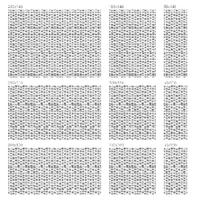 Folija za prozore zaštita od pogleda Minimalističke linije