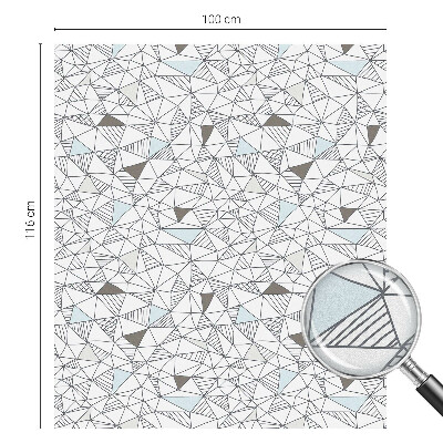 Samoljepljiva folija za staklo vitraj Apstraktni oblici