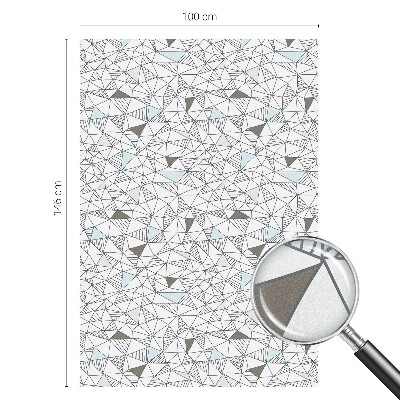 Samoljepljiva folija za staklo vitraj Apstraktni oblici