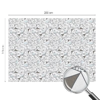 Samoljepljiva folija za staklo vitraj Apstraktni oblici