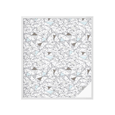 Samoljepljiva folija za staklo vitraj Apstraktni oblici