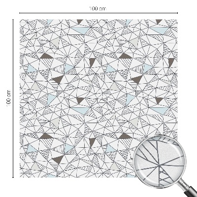 Samoljepljiva folija za staklo vitraj Apstraktni oblici
