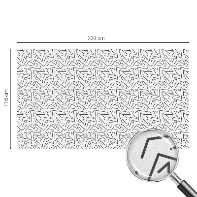 Folija za zaštitu od pogleda Apstraktni cik-cak uzorci