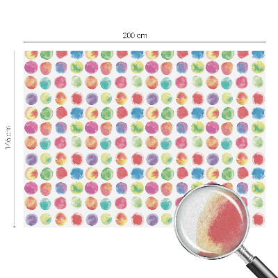 Folija za prozore zaštita od pogleda Šareni krugovi