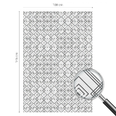 Samoljepljiva folija za staklo vitraj Rombička harmonija