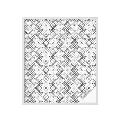 Samoljepljiva folija za staklo vitraj Rombička harmonija