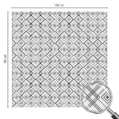 Samoljepljiva folija za staklo vitraj Rombička harmonija